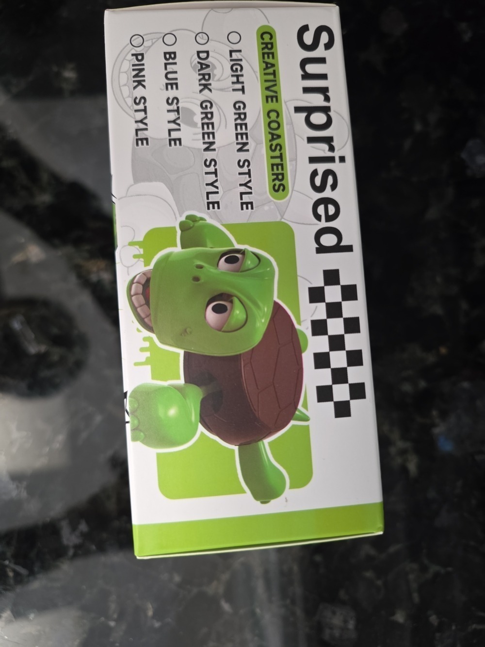 Creative Coasters - Green Turtle Design - Picture 4 of 5